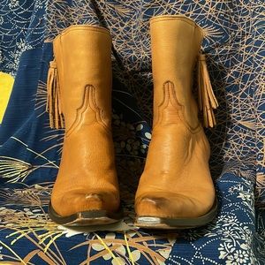 Lucchese western booties